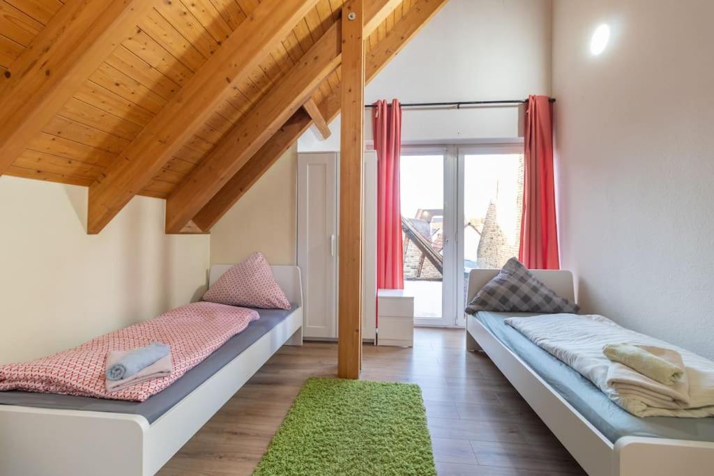 Maisonette-Wohnung Mit 5 Schlafzimmern Wörrstadt Exteriör bild